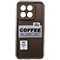 کاور فشن کیس مدل TPU Coffee محافظ لنز دار مناسب برای گوشی Poco X6 Pro